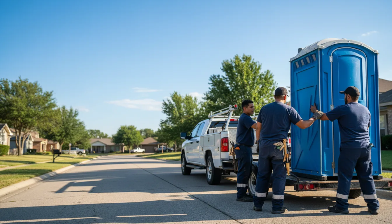 Portable Toilet Rental in Parkersburg, IA near me
